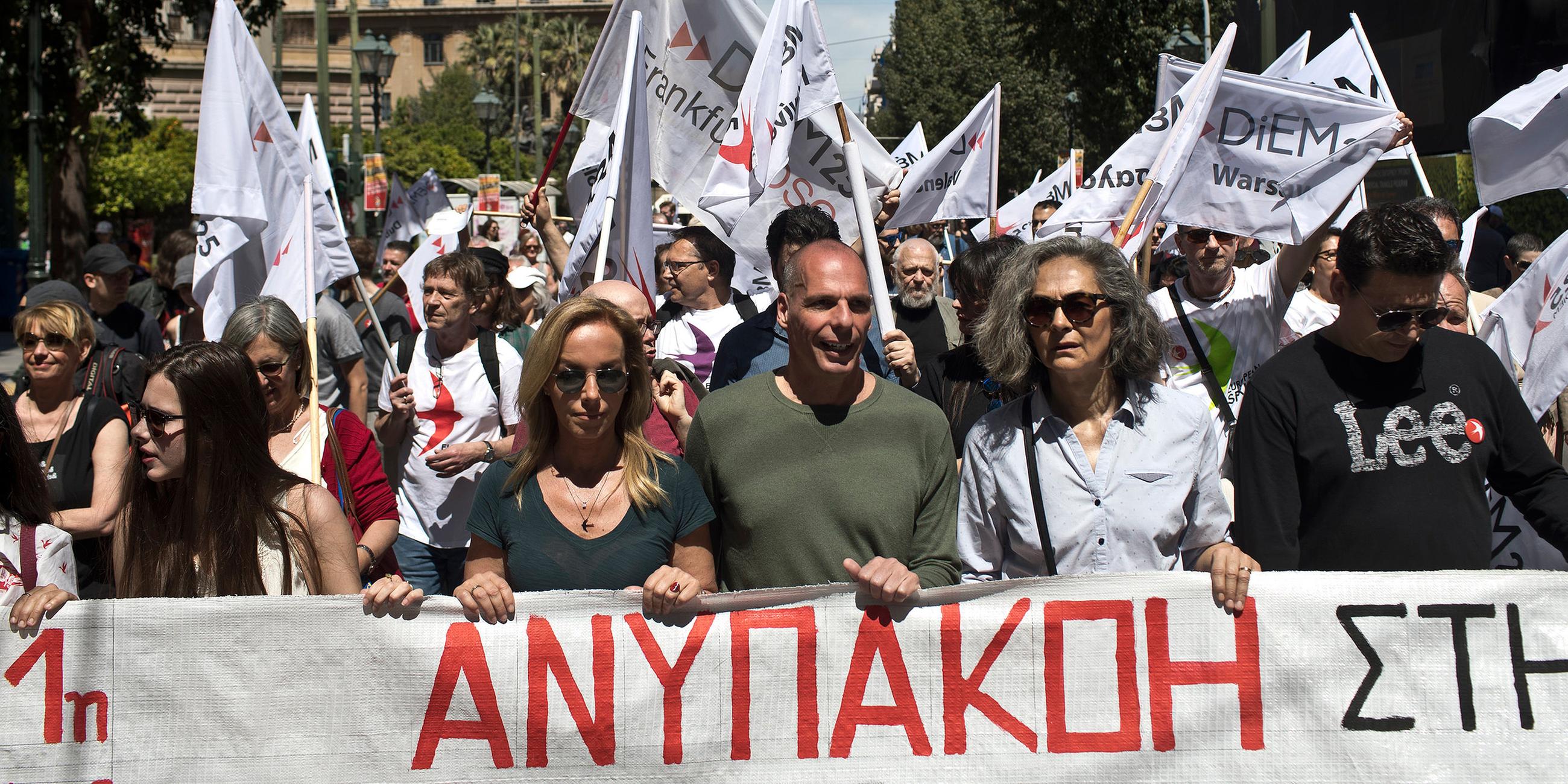 1. Mai-Demos: Griechenland