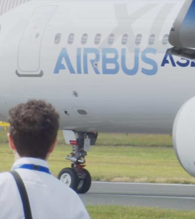 Großbritannien: Luftfahrtmesse in Farnborough