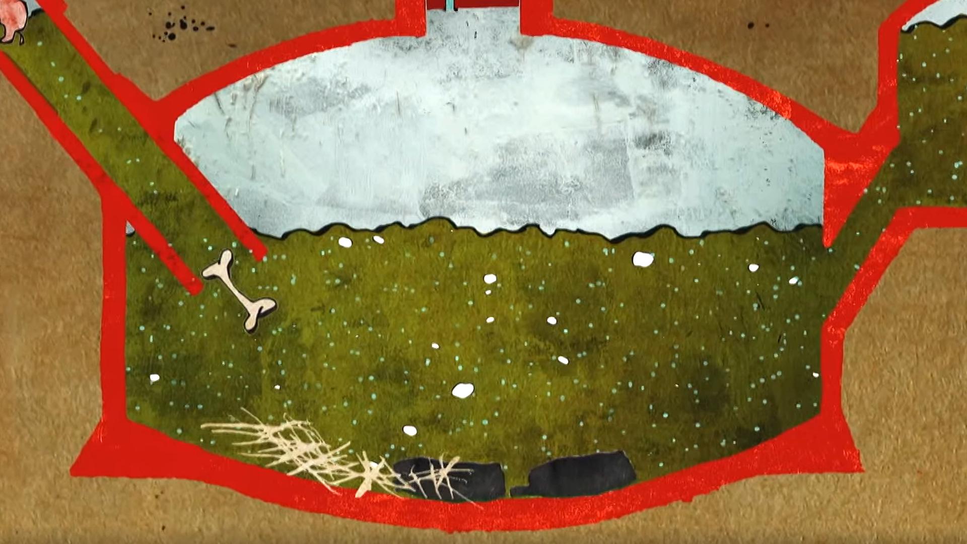 Animation: Biogasanlage