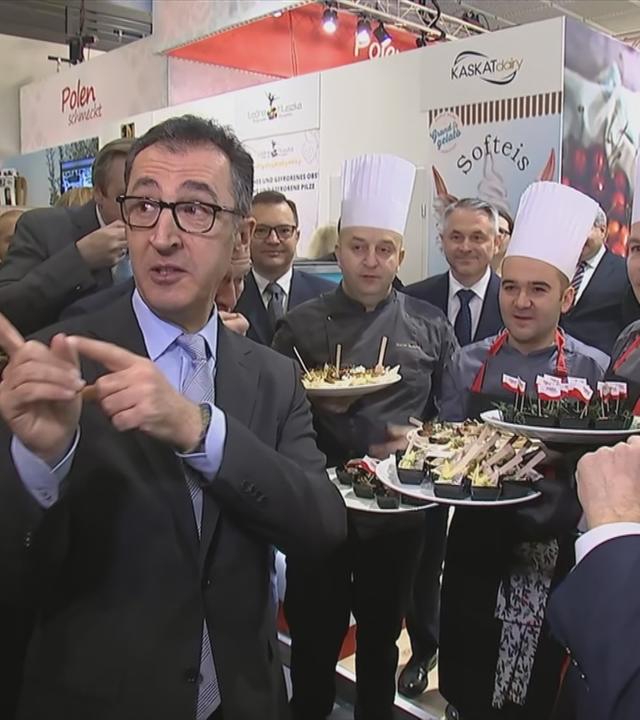 Auf dem Bild sieht man das Event der Grünen Woche 2024.