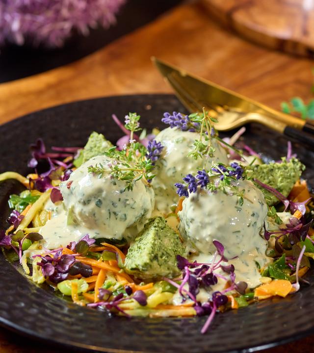 Grünkohl-Kartoffelbällchen