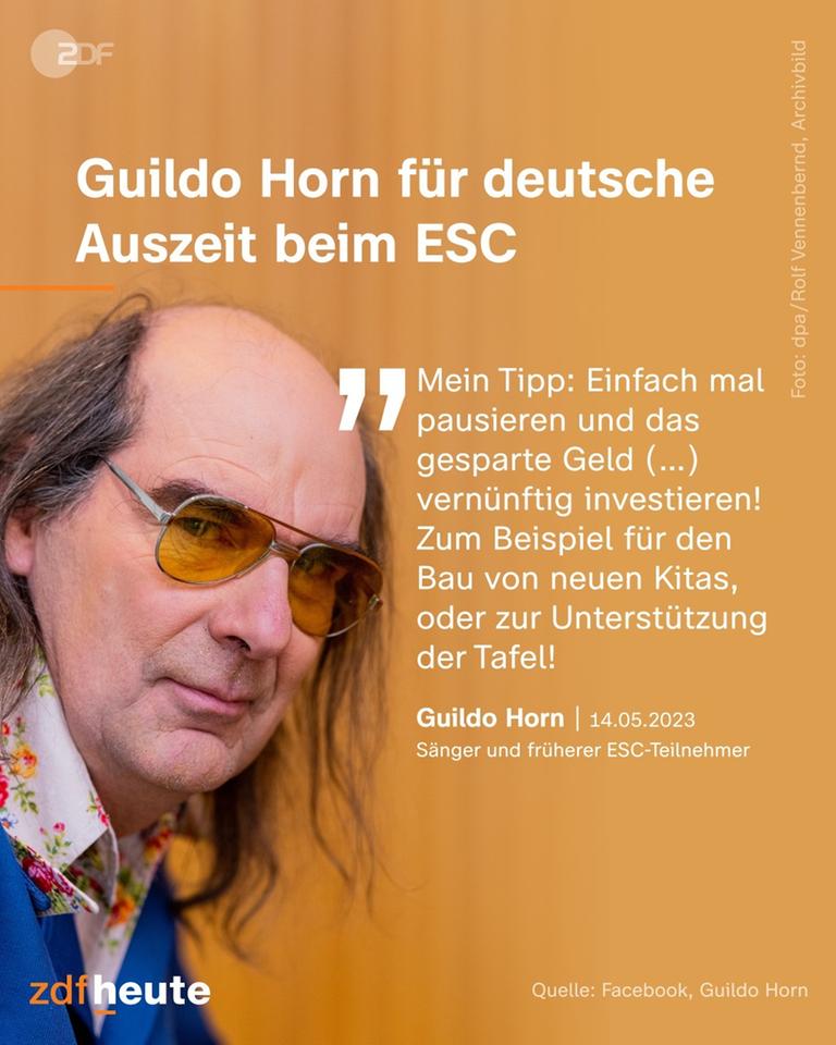 Guildo Horn zum ESC