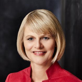 Co-Moderatorin im Heute Journal