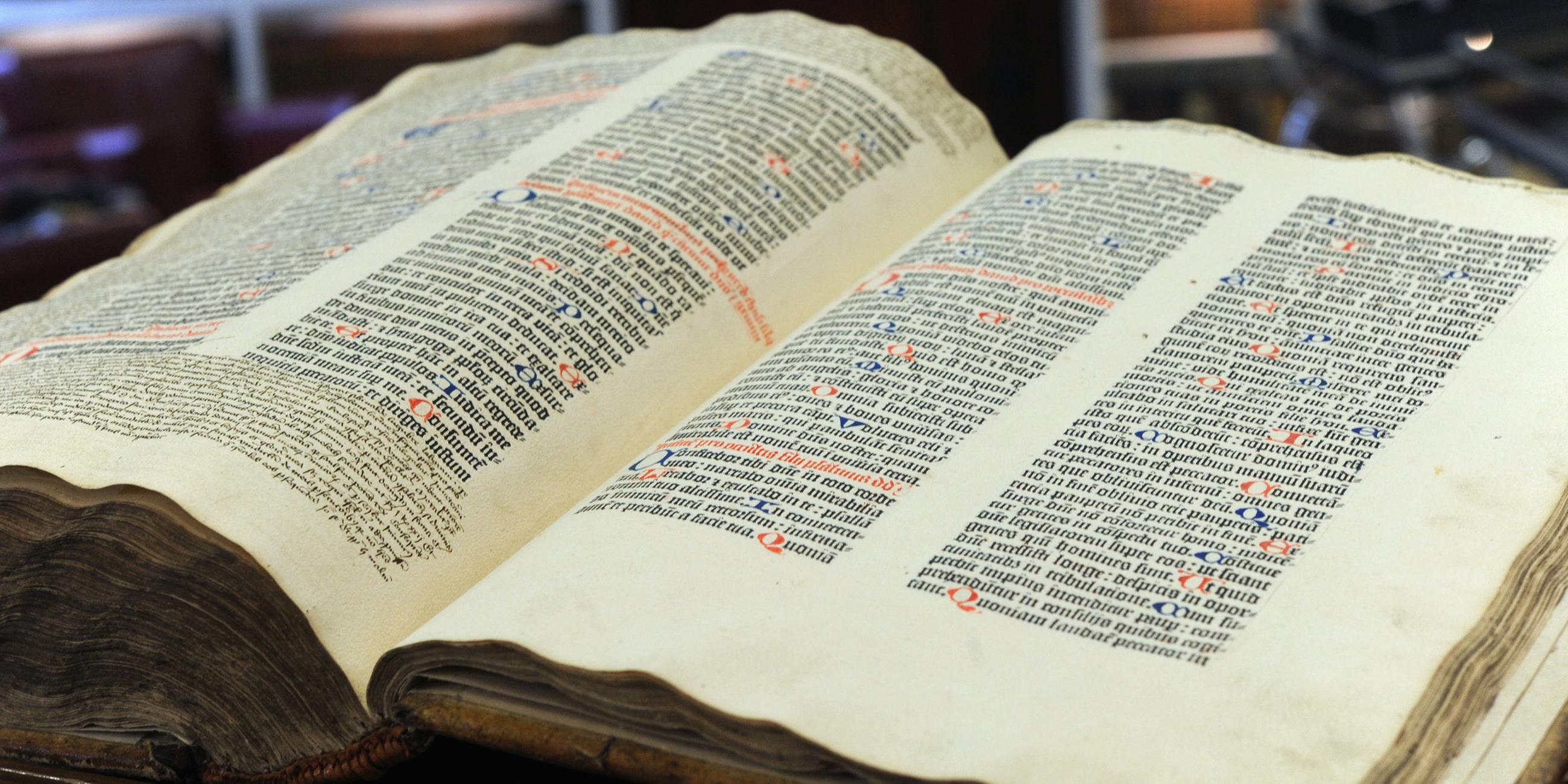 Gutenbergbibel in Kassel