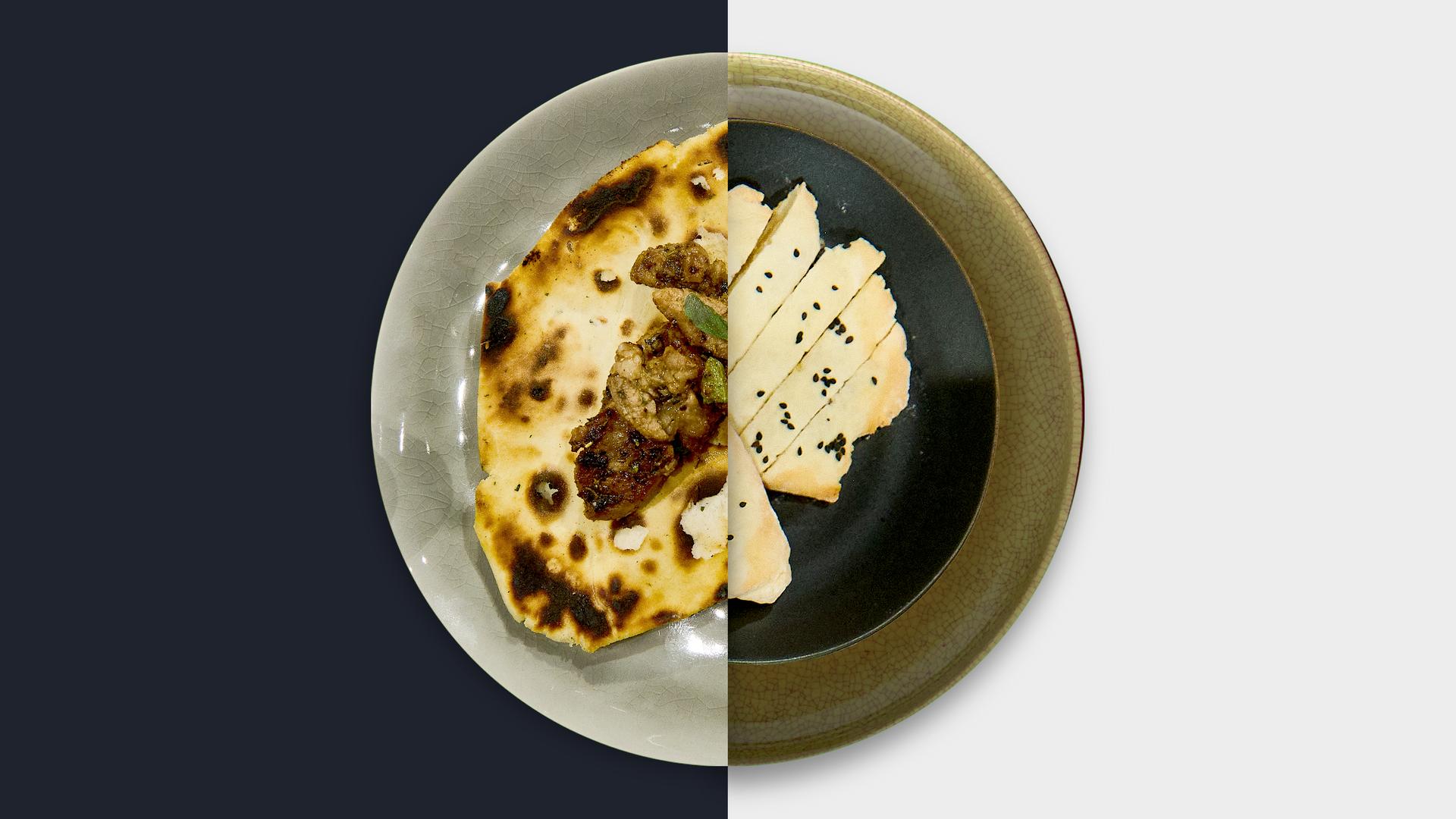 Gyros-Pita vs. Fladenbrot