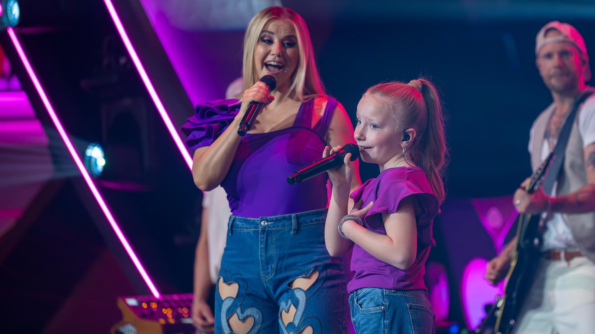 "Die Giovanni Zarrella Show - Kleine Stars ganz groß": Beatrice Egli & Nele