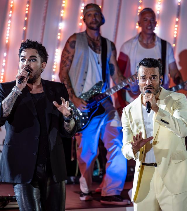 "Die Giovanni Zarrella Show - Die große Sommerparty": Adam Lambert & Giovanni Zarrella