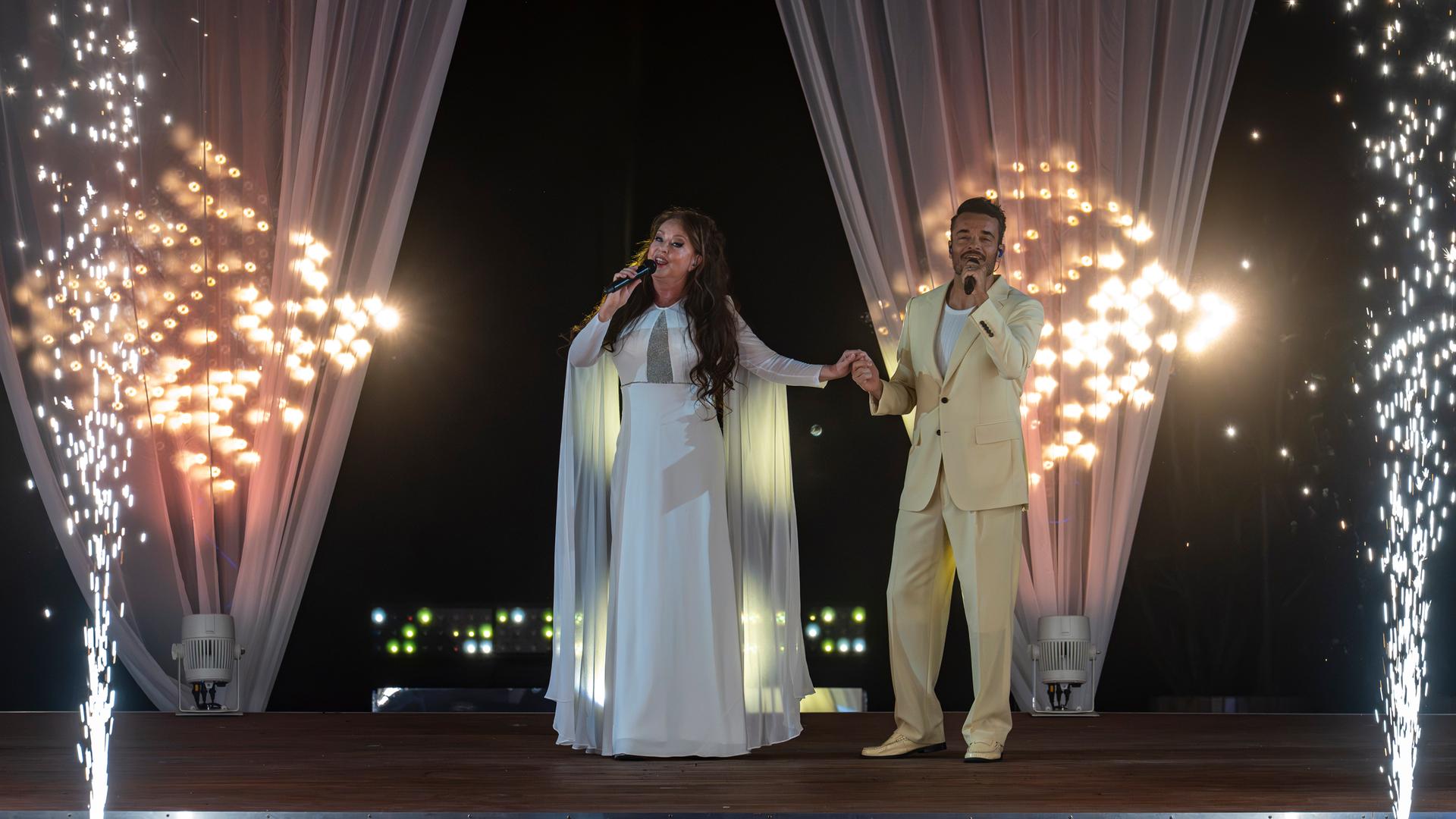"Die Giovanni Zarrella Show - Die große Sommerparty": Sarah Brightman & Giovanni Zarrella