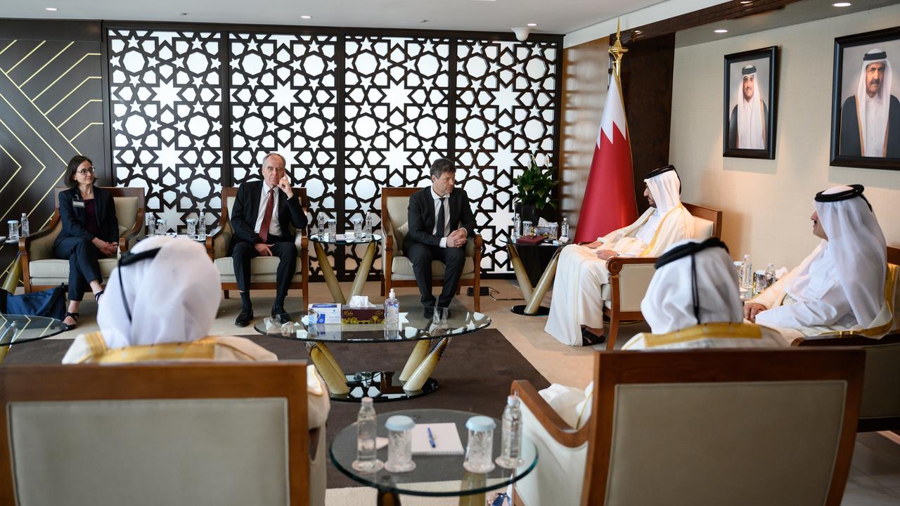 Habeck: Langfristiges Abkommen mit Katar