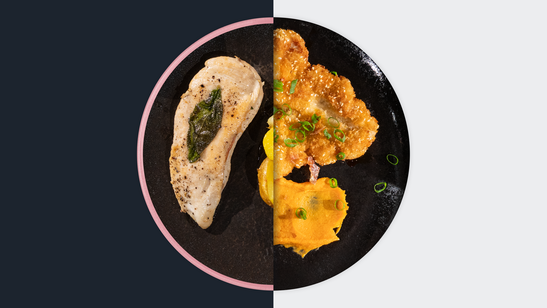 Hähnchen-Saltimbocca vs. Hähnchen-Schnitzel