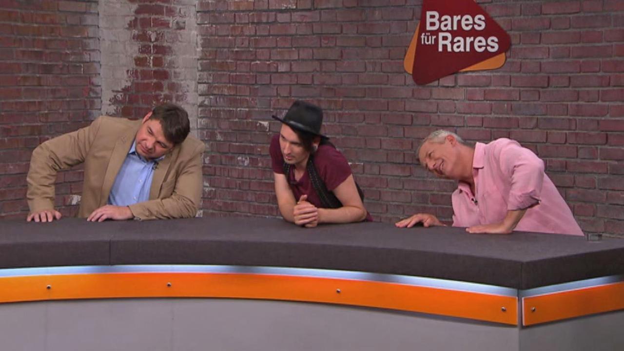 Die Händler Daniel Meyer, Fabian Kahl und Markus Wildhagen