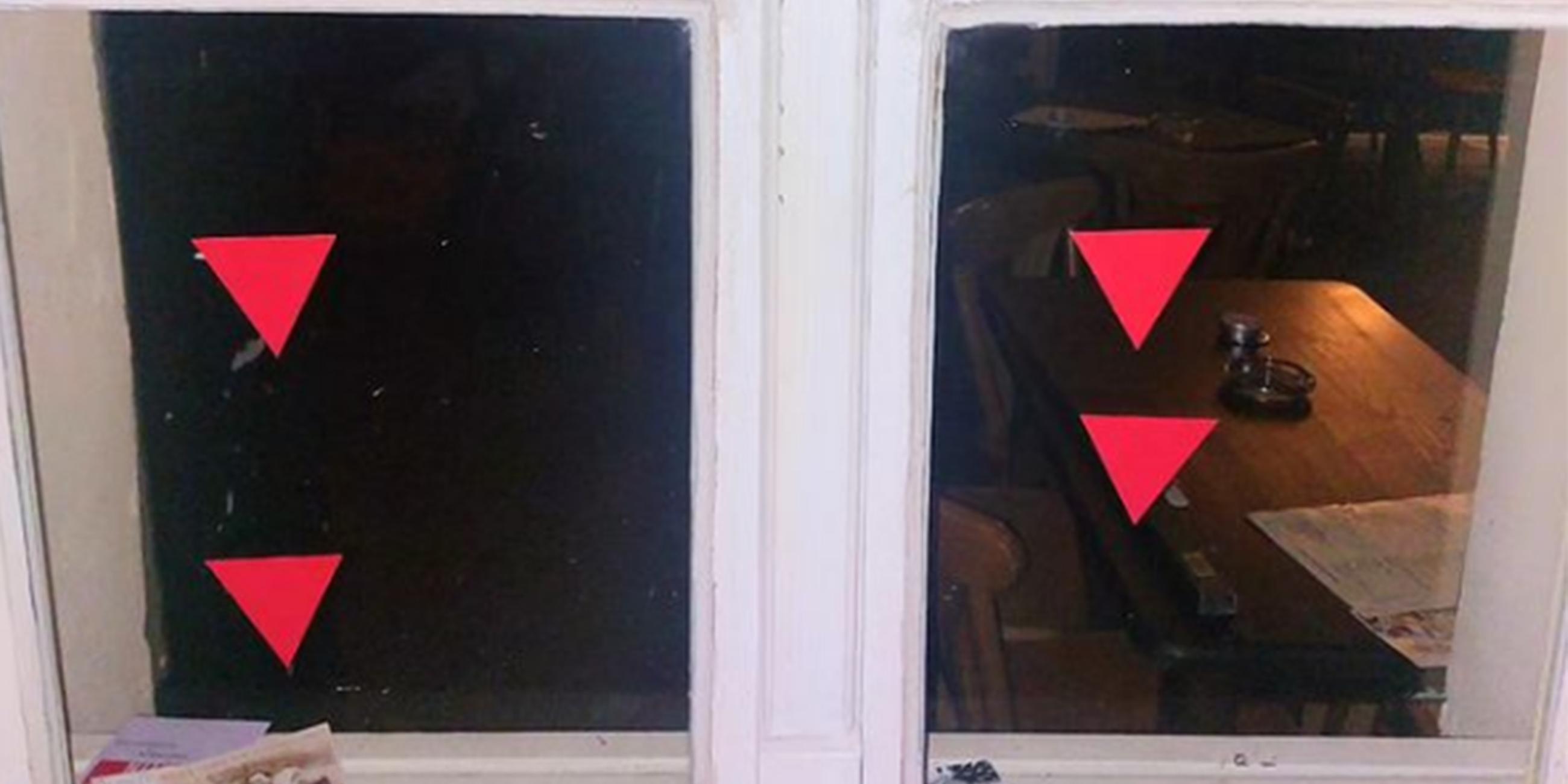 Rote Dreiecke, Hamas-Symbol