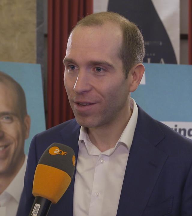 Dennis Thering, CDU-Spitzenkandidat für die Bürgerschaftswahl in Hamburg