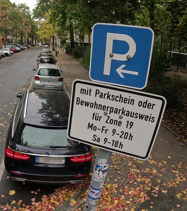Hammer der Woche - Anwohnerparken in Berlin