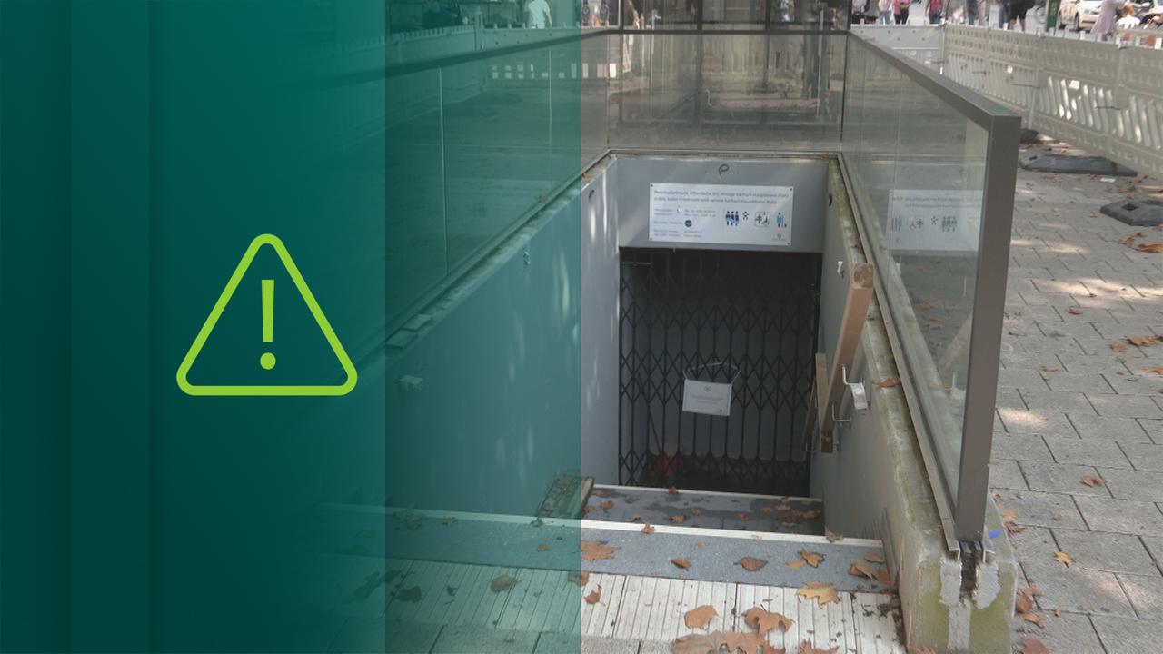 Neue öffentliche Toilette in Hamburg geschlossen