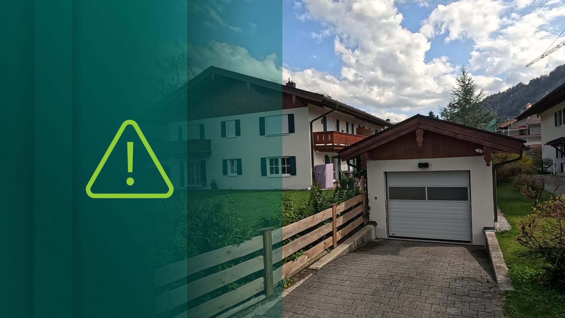 Hammer der Woche - Weiße Garagentore Tegernsee