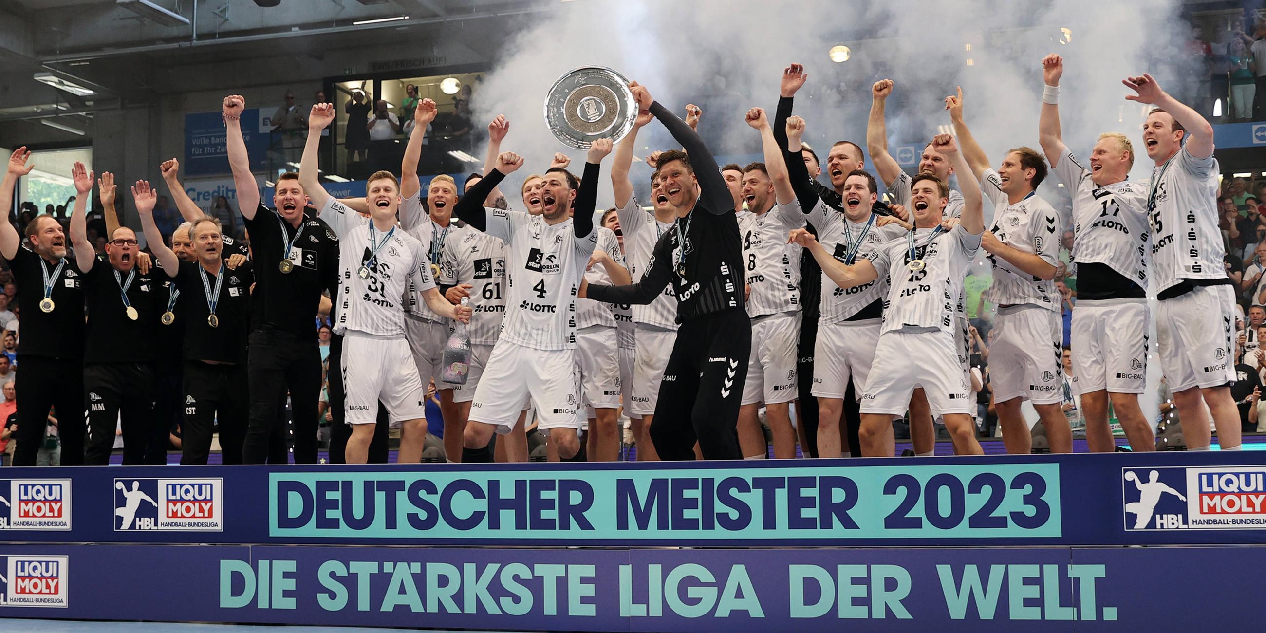 THW Kiel wird Handballmeister 2023 