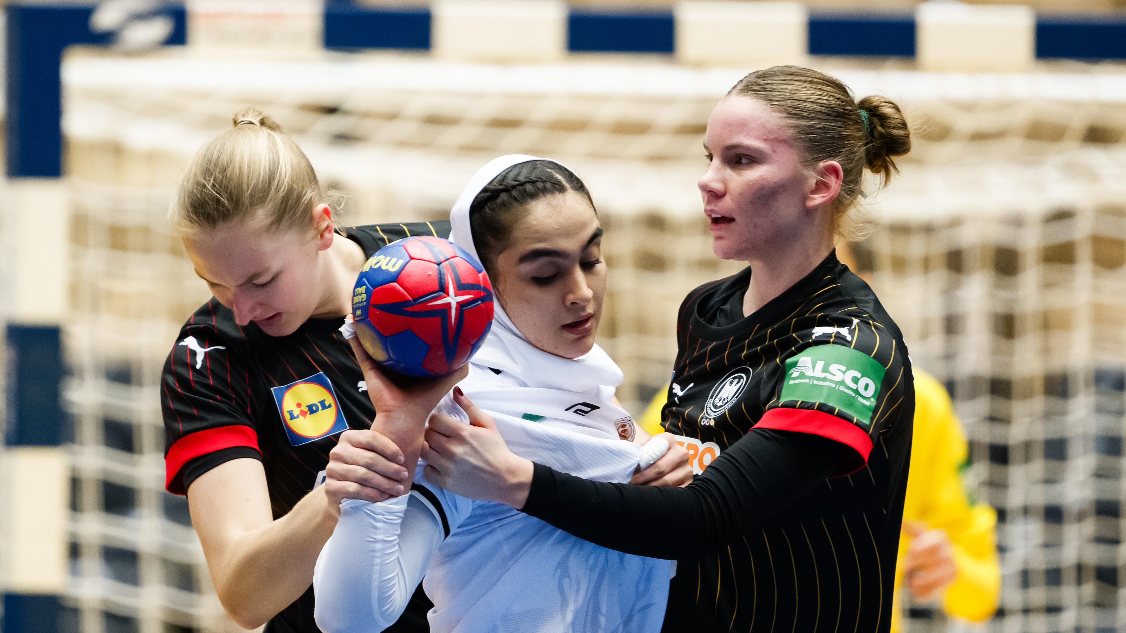 Handball: Iran - Deutschland.