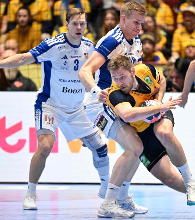 Albin Lagergren, Janus Smarason, Ellidi Snaer Vidarsson und Bjarki Mar Elisson am 25.01.26