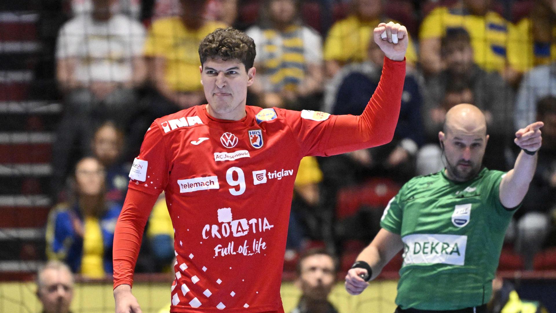 Handball EM 2026, Slovenien - Kroatien