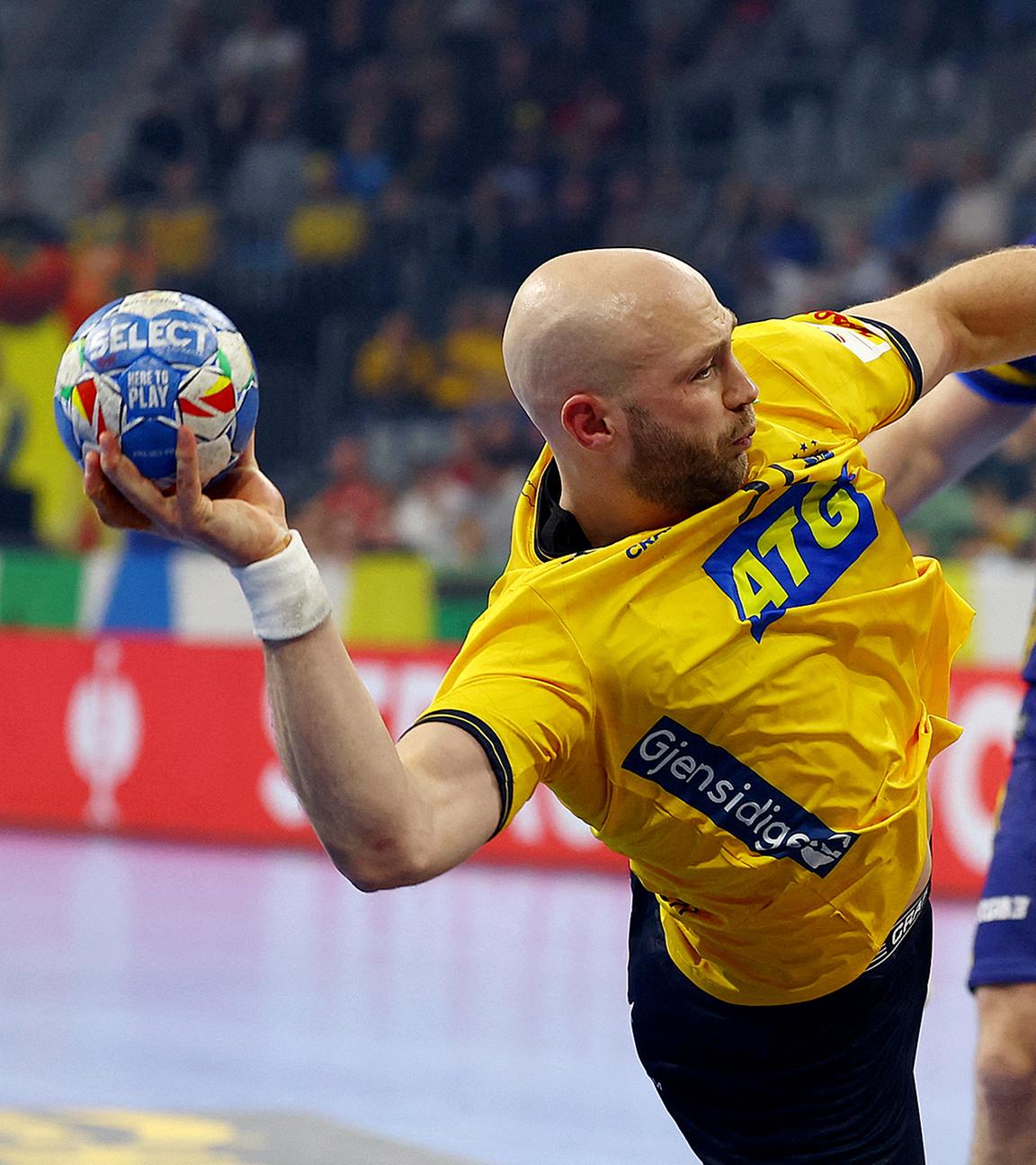 Schwedens Oscar Bergendahl in Aktion am 11.01.24.