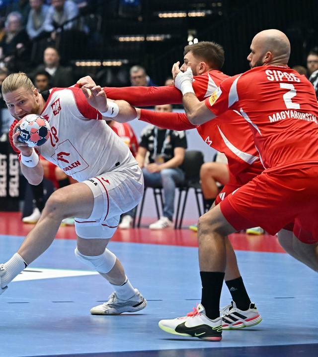 Handball-EM: Ungarn - Polen