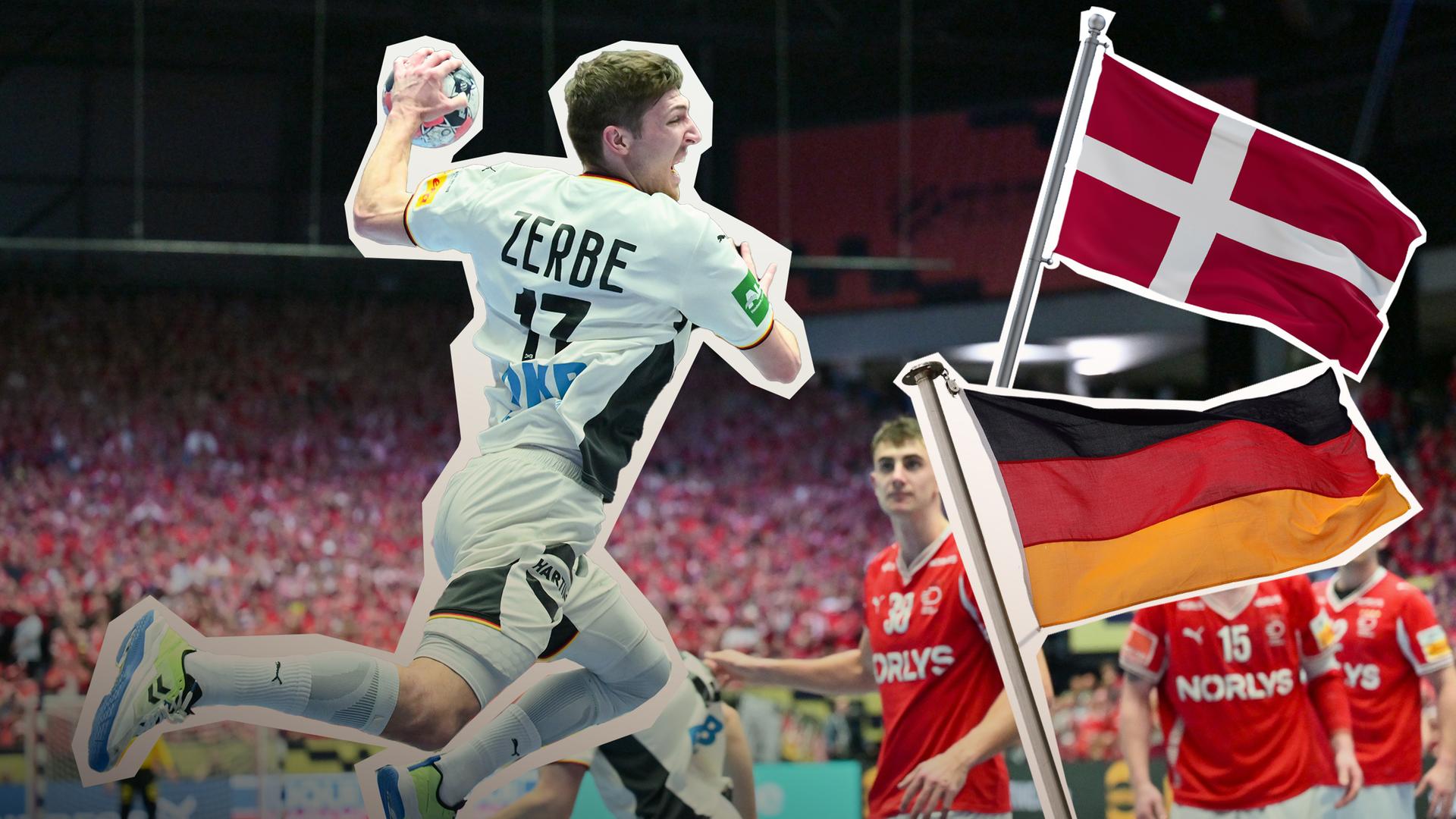Handball-EM - Deutschland - Dänemark