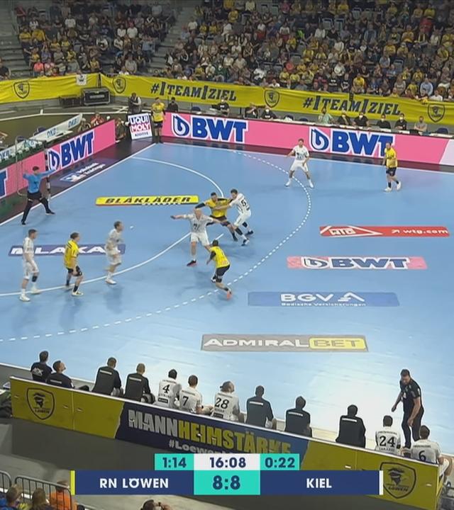Handball: Rhein-Neckar Löwen - Kiel
