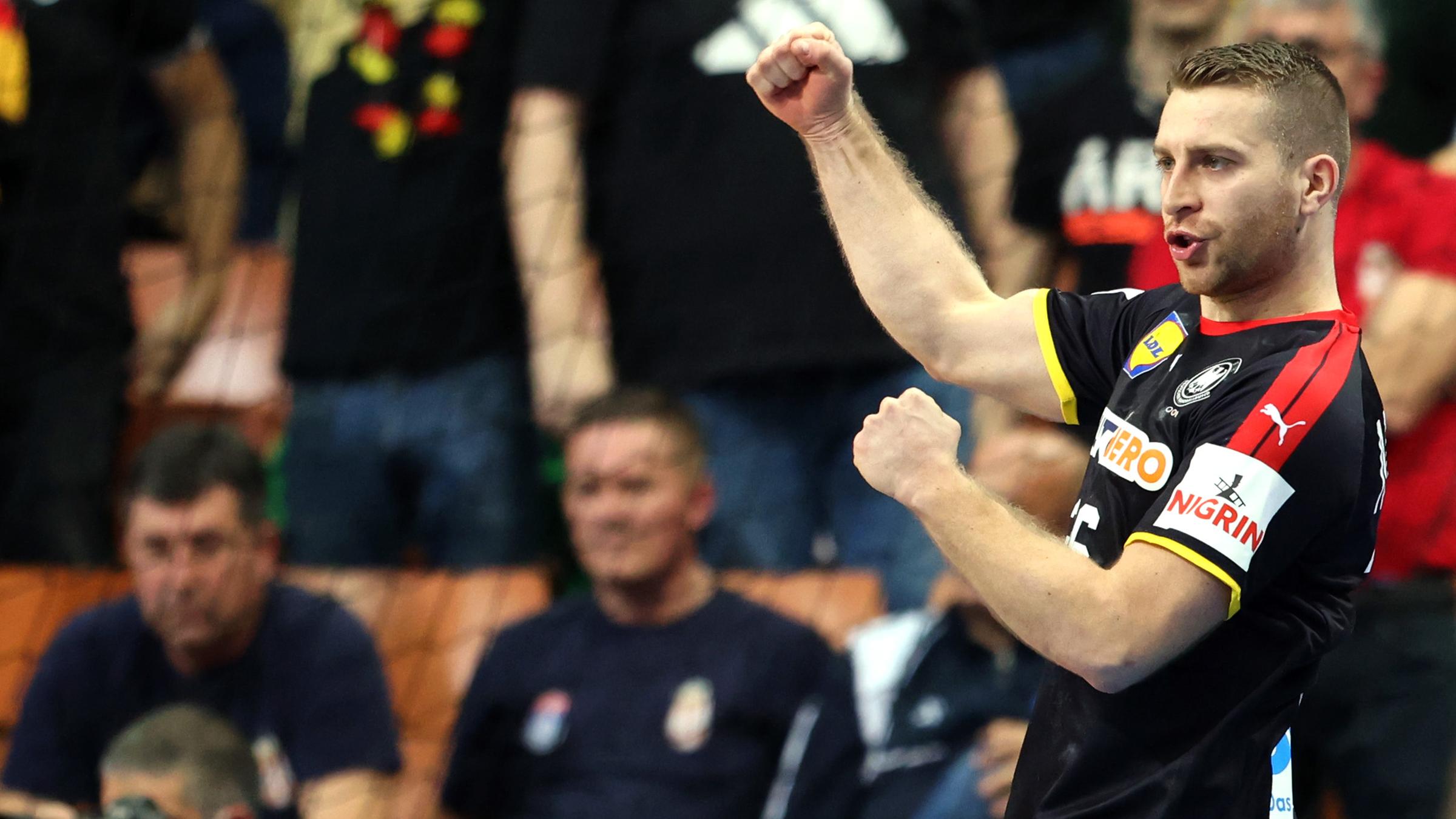 Handball: Lukas Mertens.