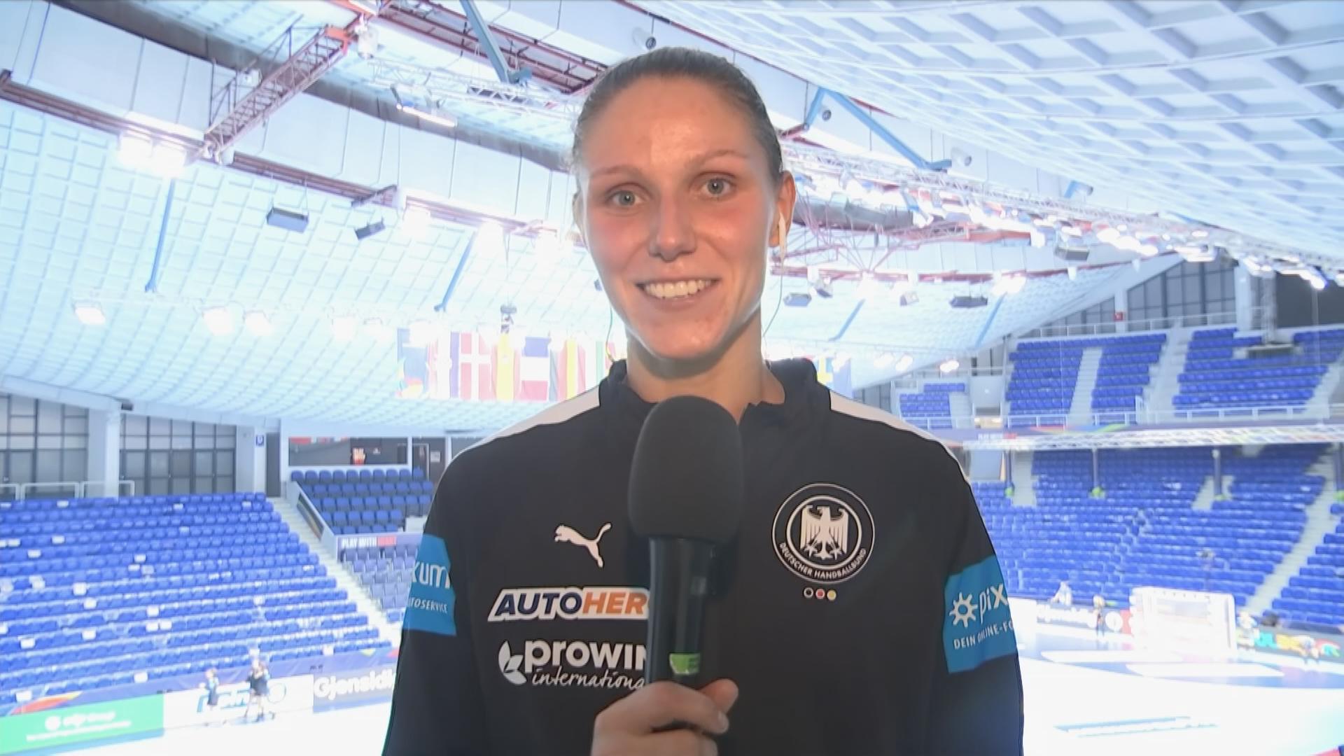 Handball: Die deutsche Nationalspielerin Xenia Smits.