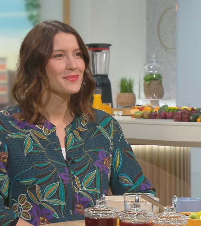 Hannah Emde zu Gast am "Volle Kanne"-Frühstückstisch
