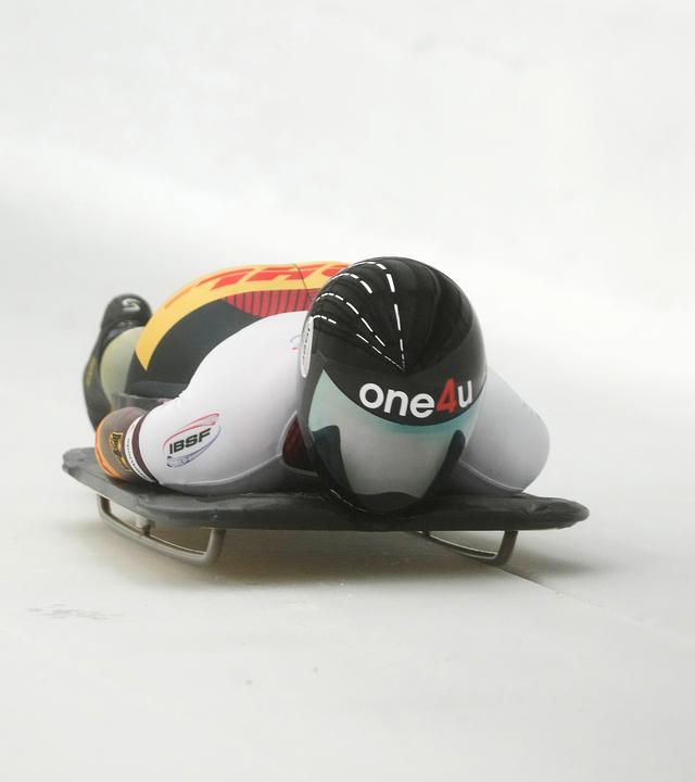 Hannah Neise (Deutschland) ist in Aktion. 