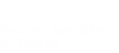 Hannes Jaenicke im Einsatz