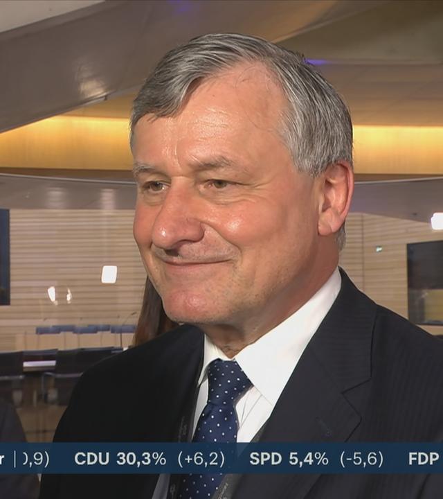 Hans-Ulrich Rülke von der FDP mit einer Reaktion zur Landtagswahl in Baden-Württemberg.