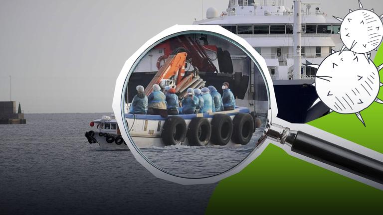 Passagiere verlassen Schiff - und jetzt?