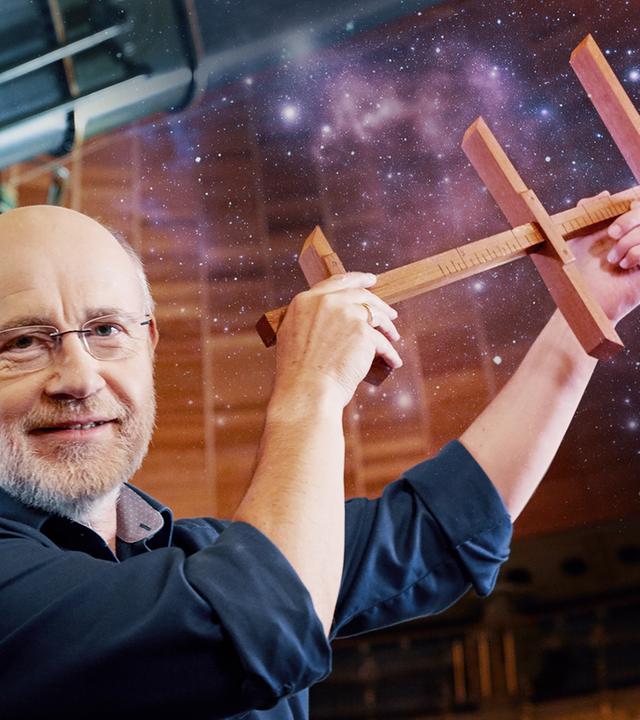 Harald Lesch in "Faszination Universum, Im Labyrinth des Wissens" (Montage)