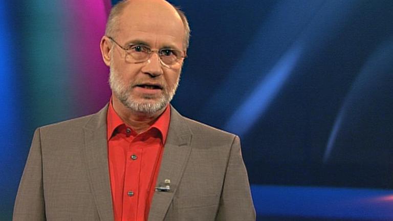 Harald Lesch im Studio