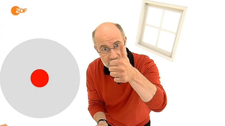 Harald Lesch in seinem Studio