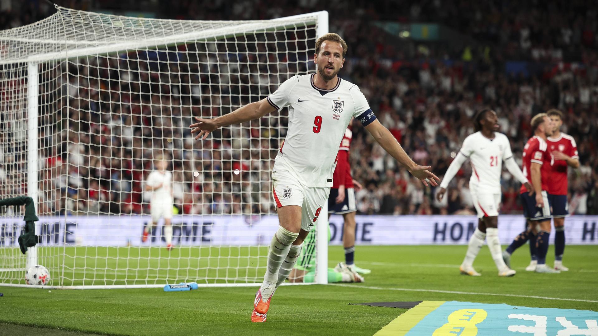 Harry Kane beim Torjubel