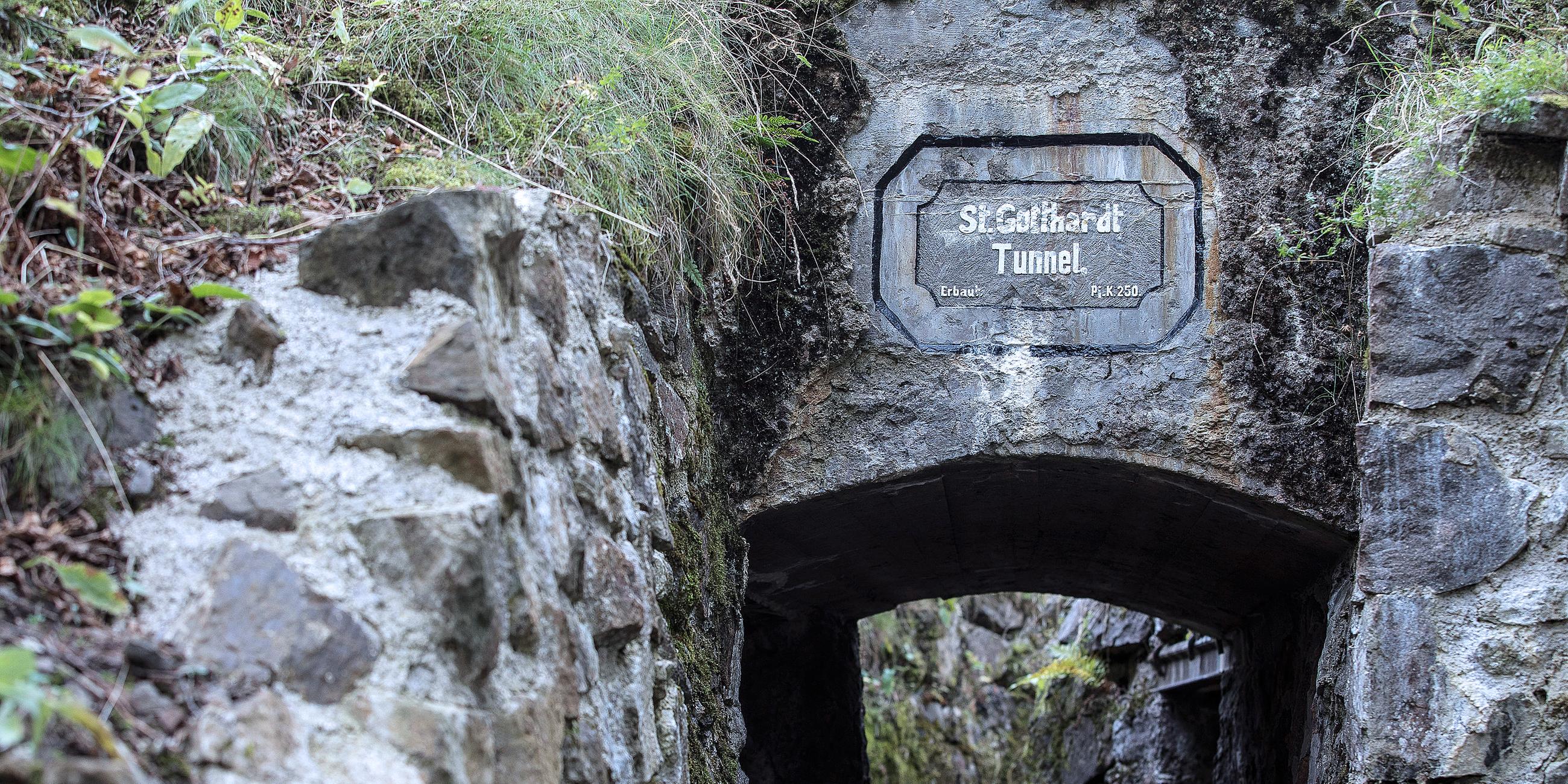 Deutsche Soldaten errichteten Tunnel