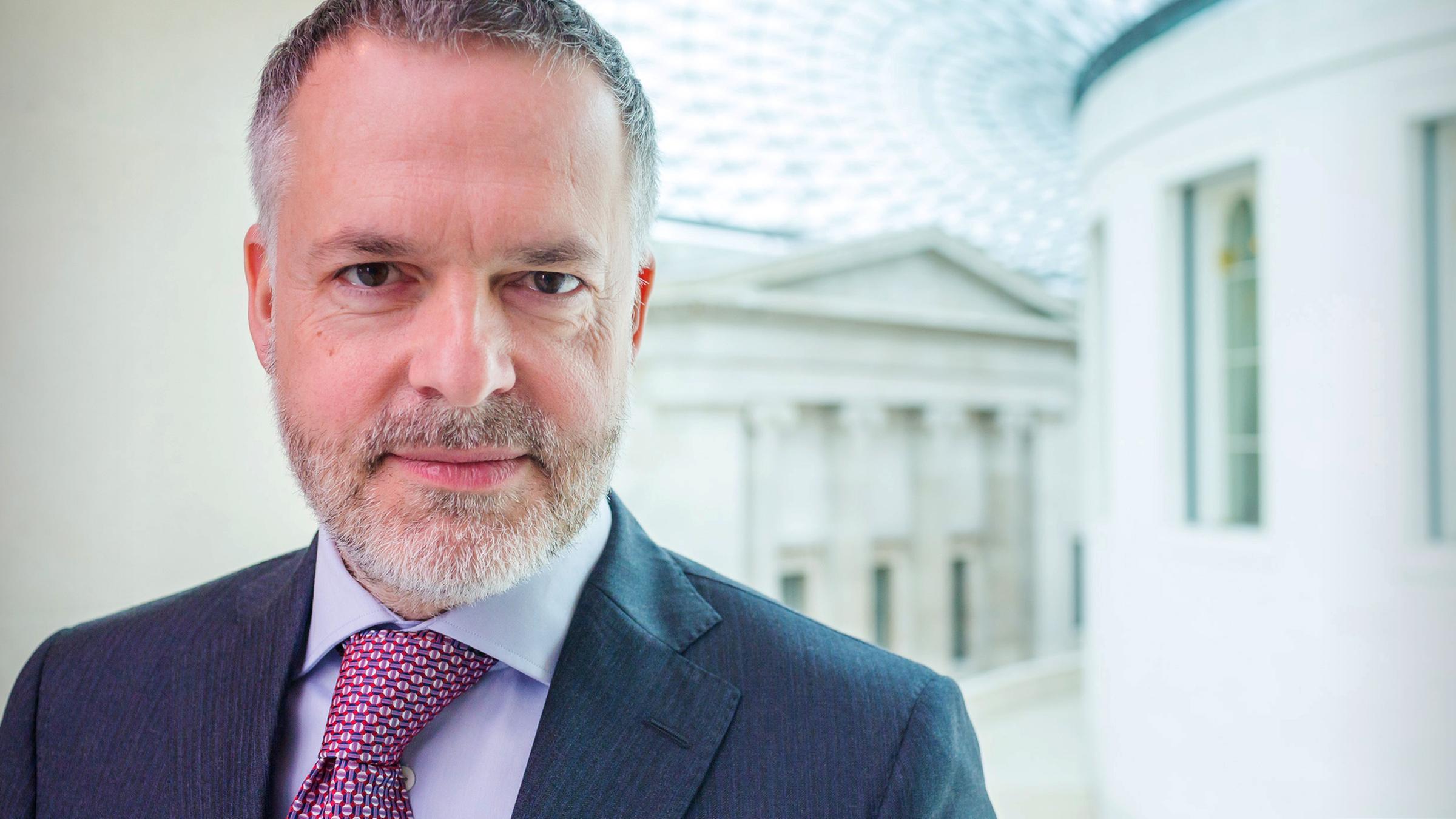 Archiv: Der Direktor Hartwig Fischer des British Museums in London am 04.04.2016.