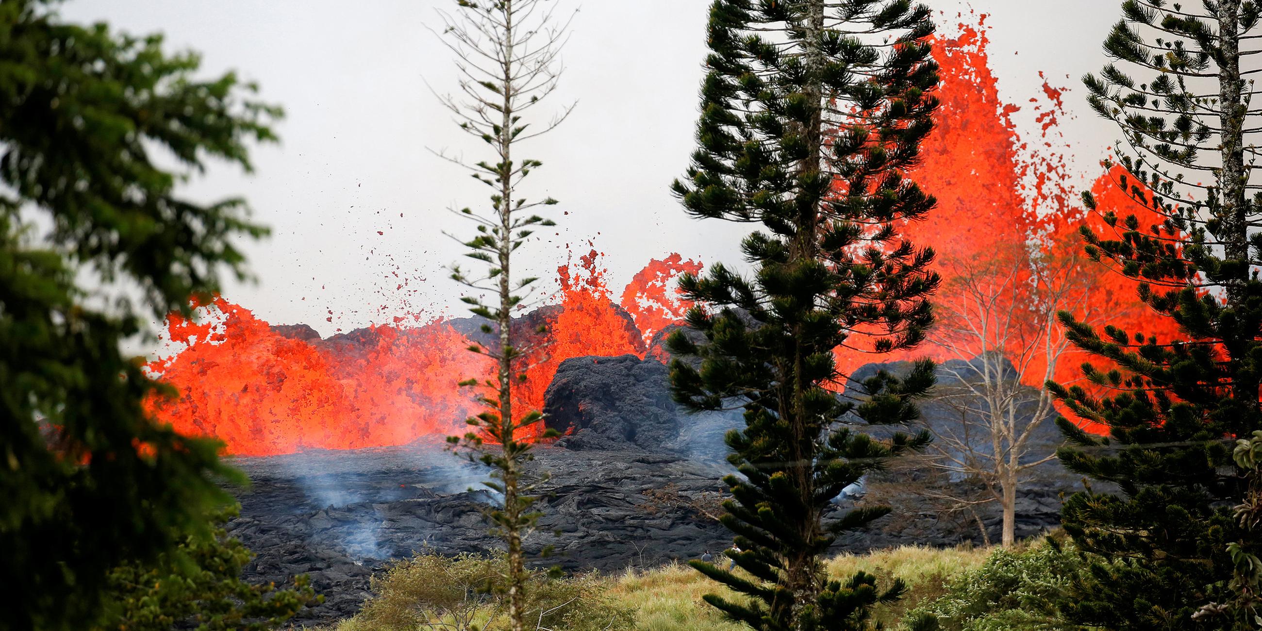Vulkanausbruch auf Hawaii 