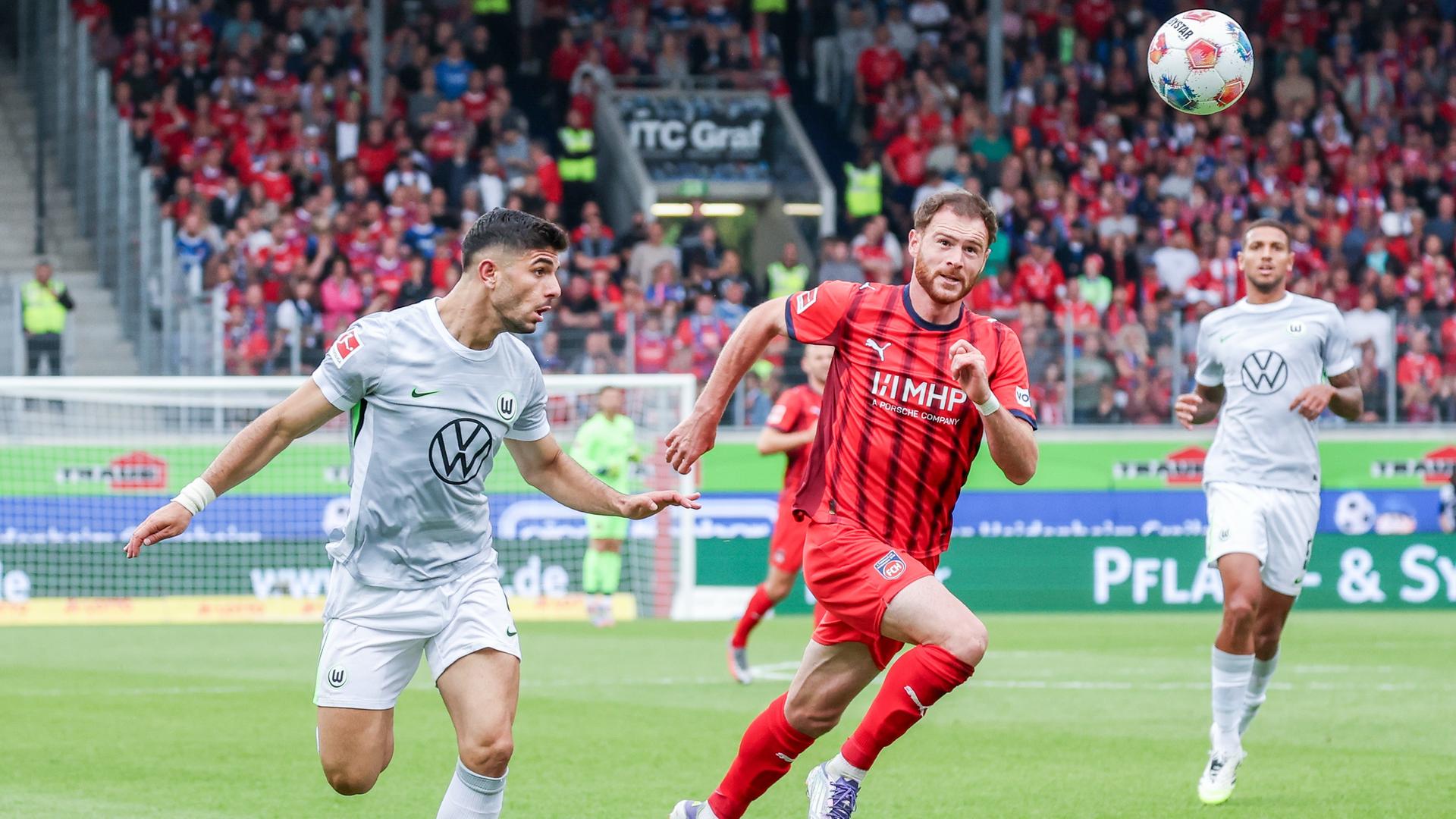 Bundesliga: 1. FC Heidenheim 1846 vs VfL Wolfsburg.