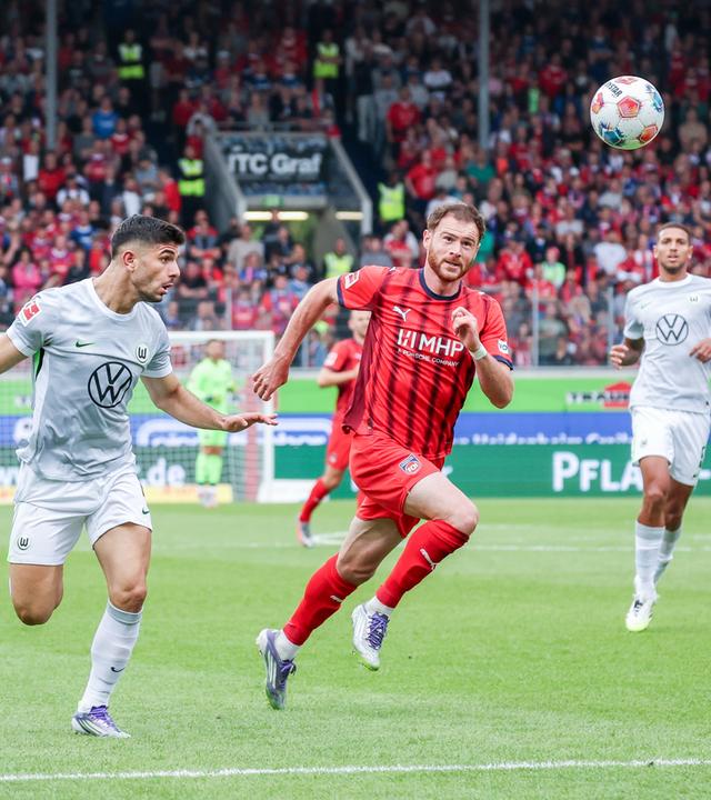Bundesliga: 1. FC Heidenheim 1846 vs VfL Wolfsburg.