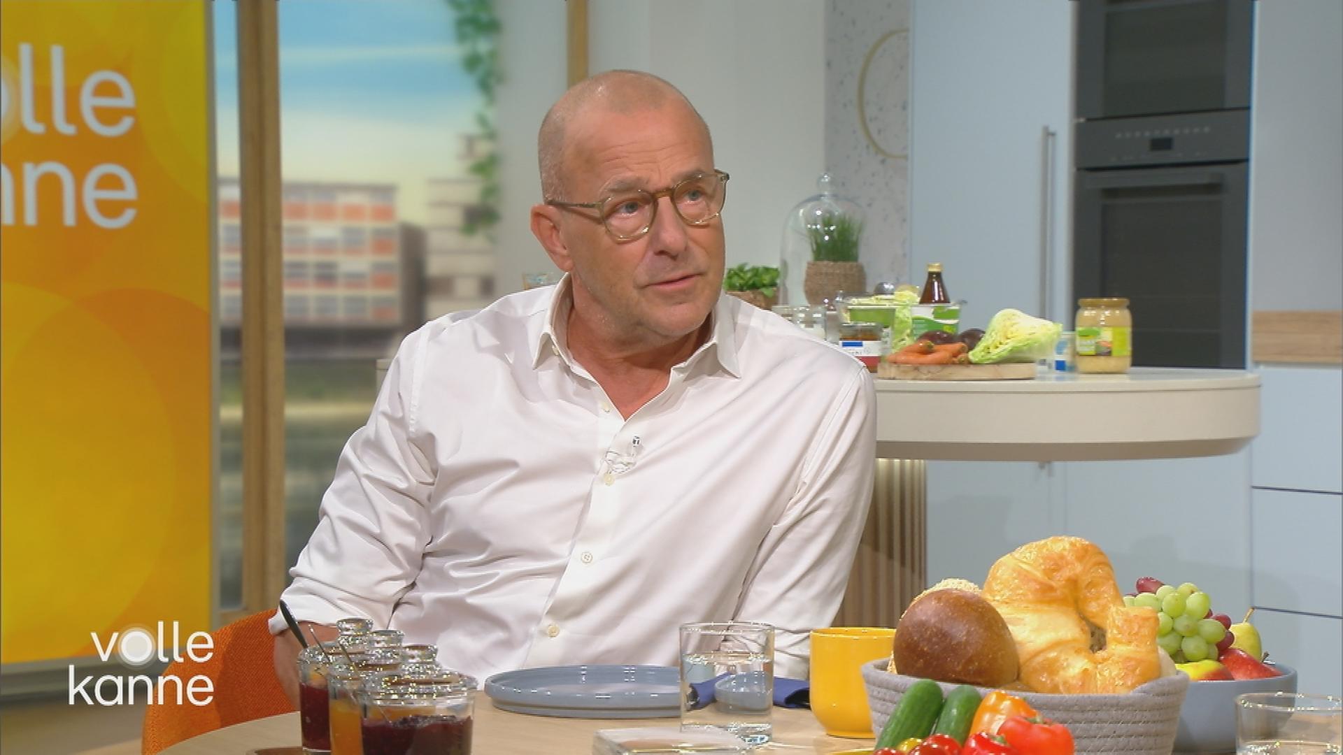 Heino Ferch zu Gast bei Florian Weiss am "Volle Kanne"-Frühstückstisch