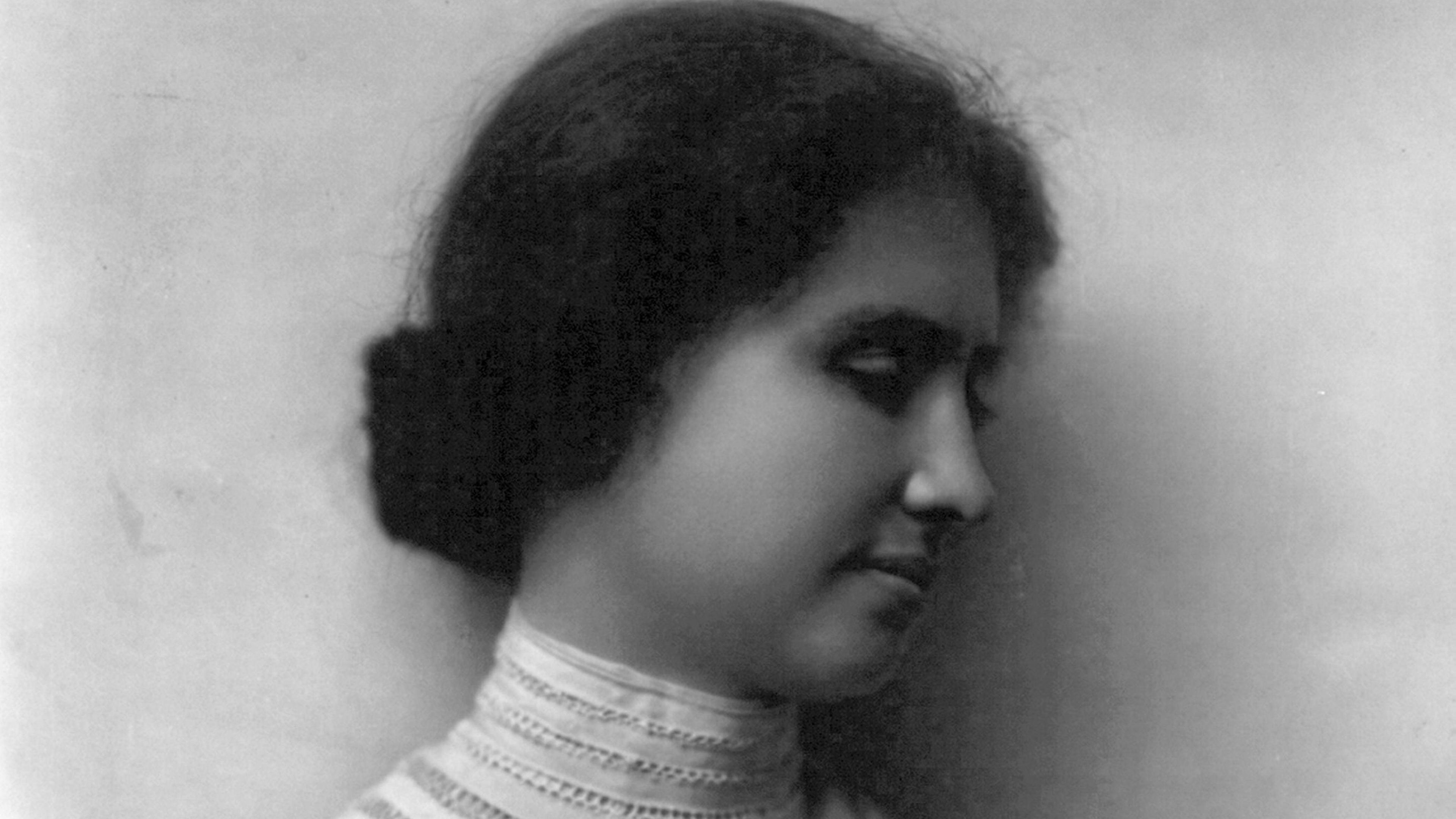 Helen Keller, taub-blinde Autorin und Aktivistin