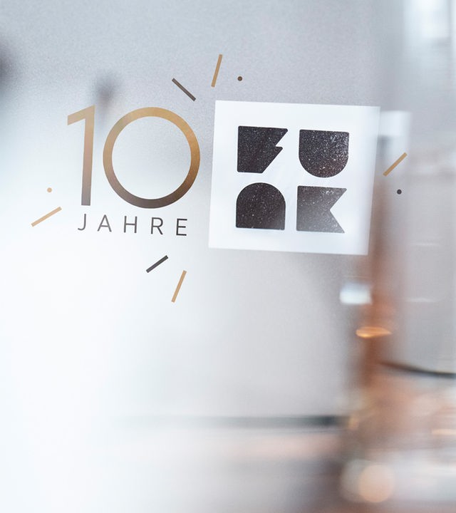 Das Funk Logo auf einem weißen Schild abgebildet.