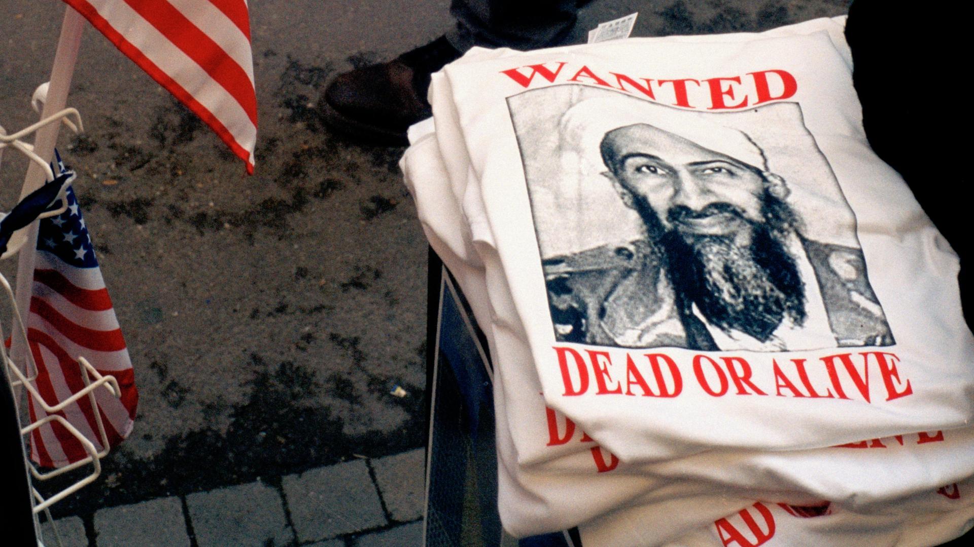 Fahndungsbild von Osama bin Laden