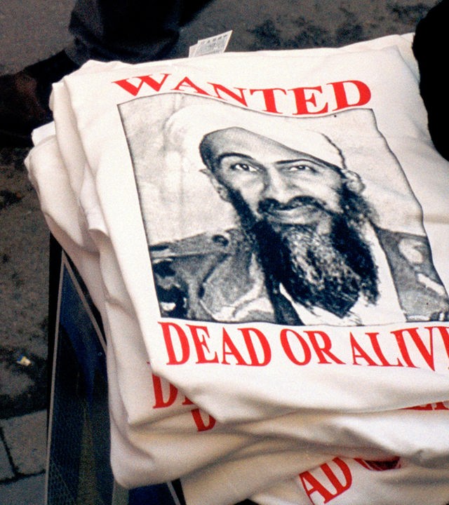 Fahndungsbild von Osama bin Laden
