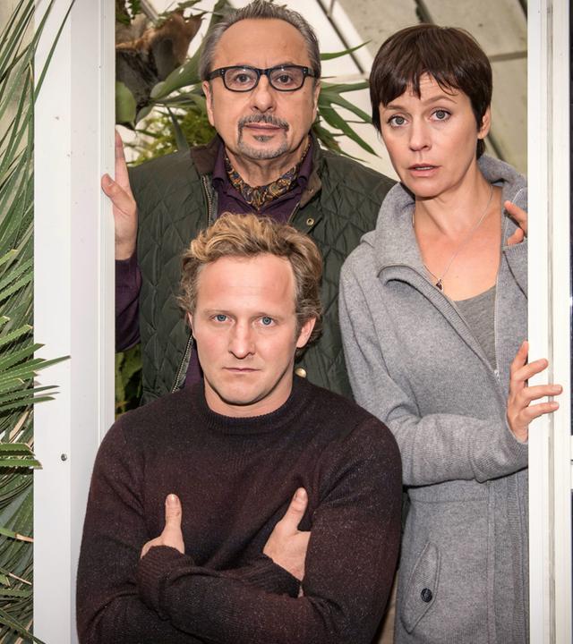 Wolfgang Stumph, Jule Ronstedt und Maximilian Brückner